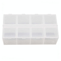 Boîte de rangement 16.6 x 8.8 x 5 cm 8 compartiments - Rico Design - Rougier et Plé