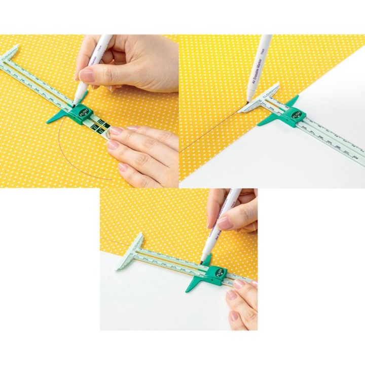 Jauge de couture coulissante 5 en 1 - Clover - Rougier et Plé