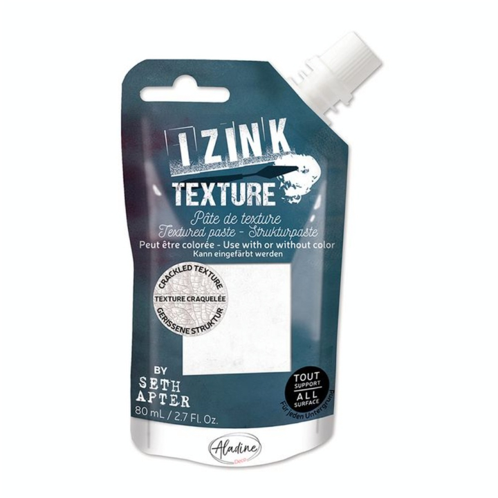 Pâte de Texture Izink Texture Craquelée 80 ml - Aladine - Rougier et Plé