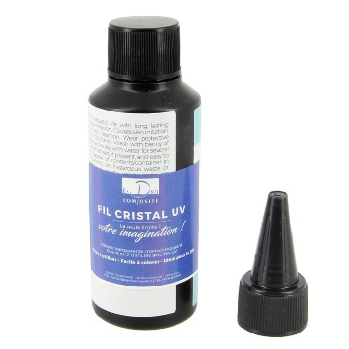 Résine UV transparente Fil Cristal 60 g - Esprit Composite - Rougier et Plé