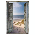 Broderie Diamant 40 x 50 cm Porte ouverte sur la Plage - Figured'Art - Rougier et Plé