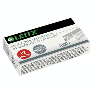 Agrafes n°10 Power Performance P2 4 mm 1000 pcs - Leitz - Rougier et Plé