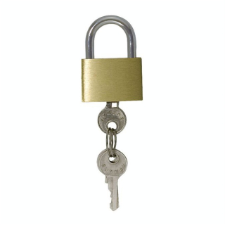 Cadenas à Clé 40 x 30 mm Laiton - Sign - Rougier et Plé