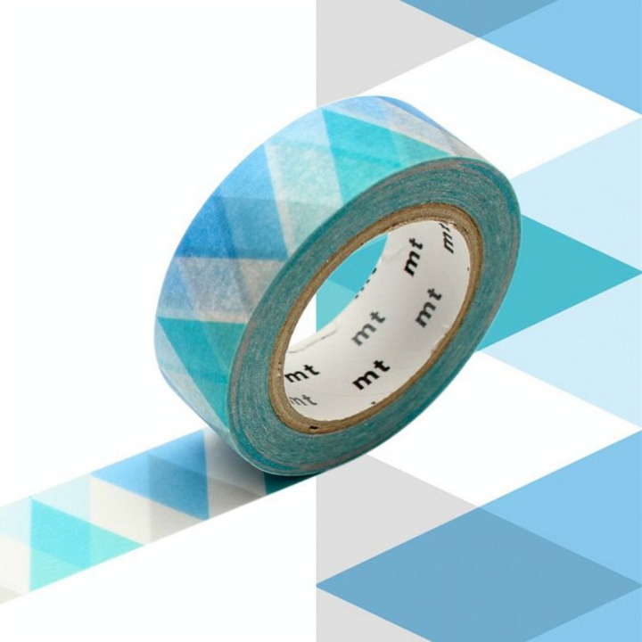 Masking Tape 7 m x 15 mm Arlequin Bleu - Masking Tape mt - Rougier et Plé