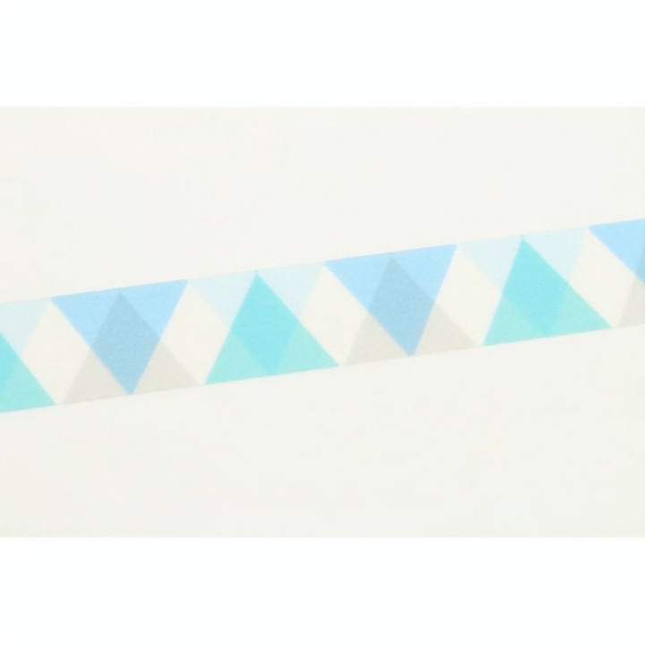 Masking Tape 7 m x 15 mm Arlequin Bleu - Masking Tape mt - Rougier et Plé