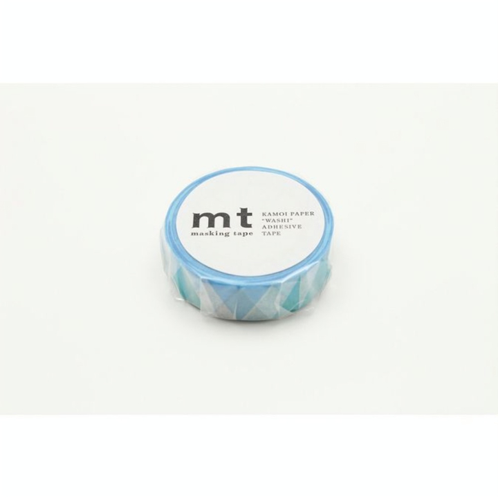 Masking Tape 7 m x 15 mm Arlequin Bleu - Masking Tape mt - Rougier et Plé
