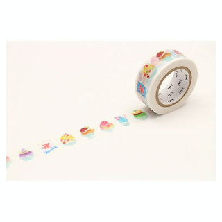 Masking Tape 7 m x 18 mm Glace pilée - Masking Tape mt - Rougier et Plé
