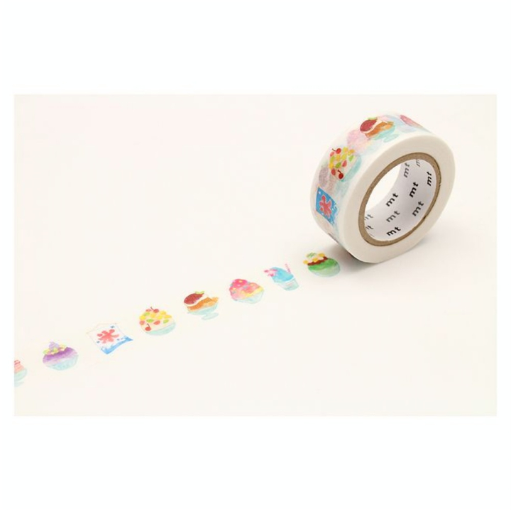 Masking Tape 7 m x 18 mm Glace pilée - Masking Tape mt - Rougier et Plé