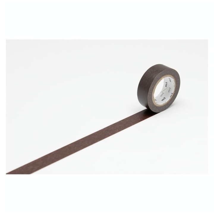 Masking Tape 7 m x 15 mm Marron Cocoa - Masking Tape mt - Rougier et Plé