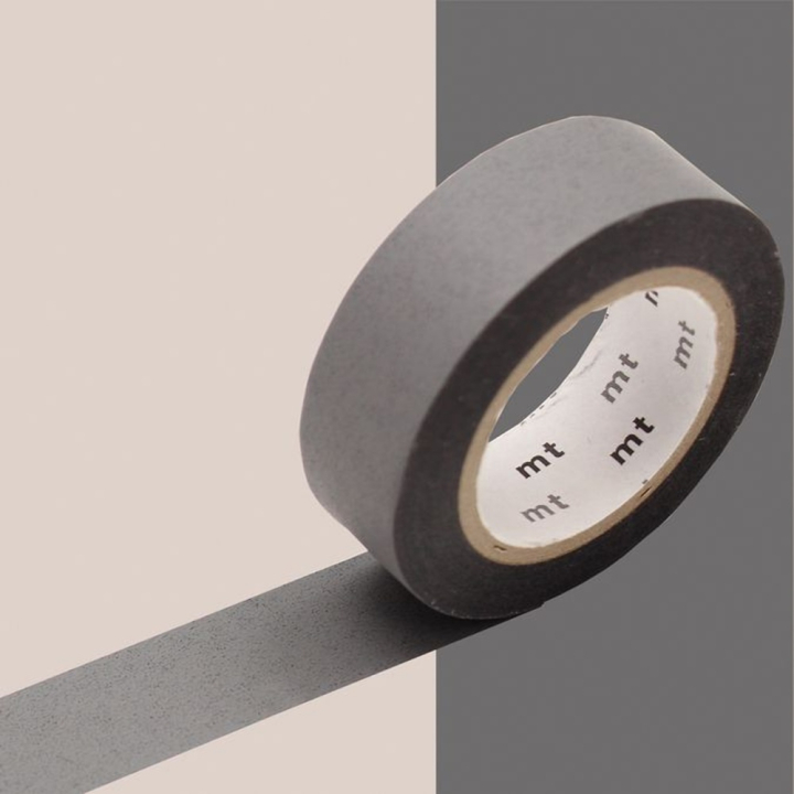 Masking Tape 7 m x 15 mm Gris Mat - Masking Tape mt - Rougier et Plé