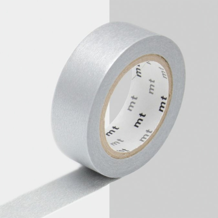 Masking Tape 7 m x 15 mm Argent - Masking Tape mt - Rougier et Plé