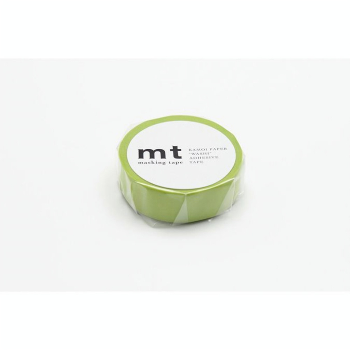 Masking Tape 7 m x 15 mm Vert pré Wakanae - Masking Tape mt - Rougier et Plé