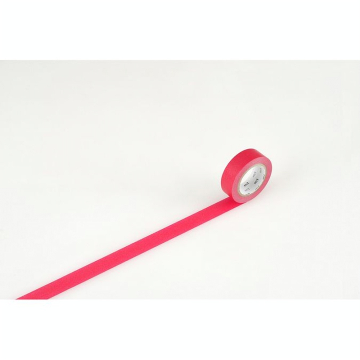 Masking Tape 7 m x 15 mm Uni Rouge - Masking Tape mt - Rougier et Plé