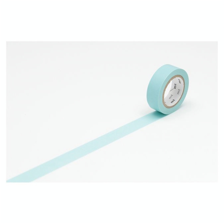 Masking Tape 7 m x 15 mm Baby Blue - Masking Tape mt - Rougier et Plé