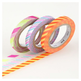 Masking Tape Slim 7 m x 6 mm Twist Cord B 3 pcs - Masking Tape mt - Rougier et Plé