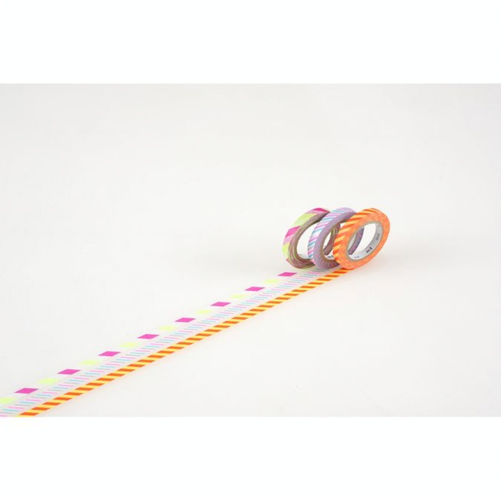 Masking Tape Slim 7 m x 6 mm Twist Cord B 3 pcs - Masking Tape mt - Rougier et Plé
