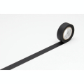 Masking Tape 7 m x 15 mm Uni Noir Mat - Masking Tape mt - Rougier et Plé