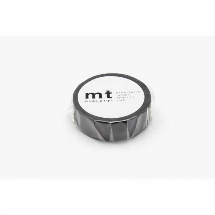 Masking Tape 7 m x 15 mm Uni Noir Mat - Masking Tape mt - Rougier et Plé