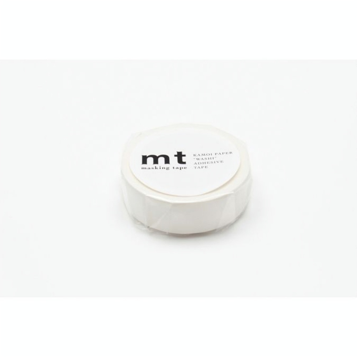 Masking Tape 7 m x 15 mm Uni Blanc Mat - Masking Tape mt - Rougier et Plé