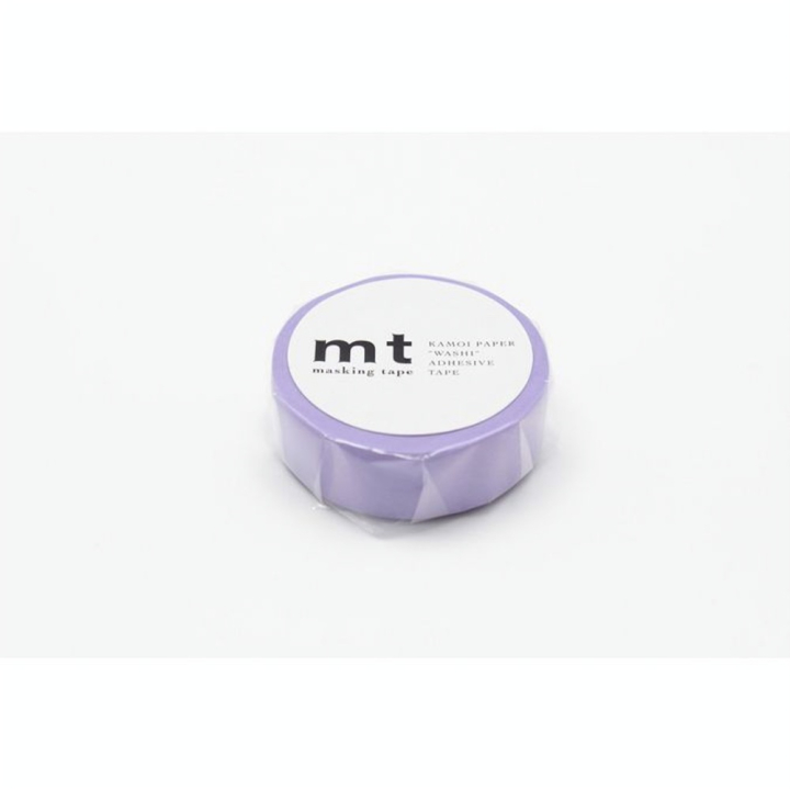 Masking Tape 7 m x 15 mm Uni Lavande - Masking Tape mt - Rougier et Plé