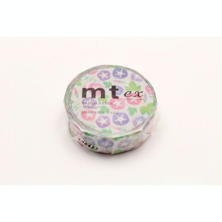 Masking Tape 7 m x 15 mm Fleur Belle de jour - Masking Tape mt - Rougier et Plé