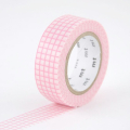 Masking Tape 7 m x 15 mm Quadrillé Rose - Masking Tape mt - Rougier et Plé