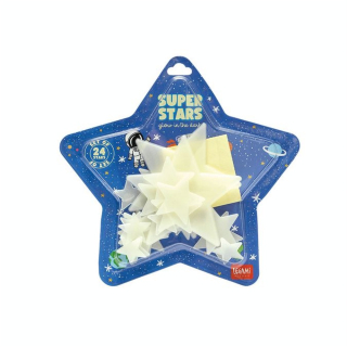 Étoiles Phosphorescentes Autocollantes 25 pcs - Legami - Rougier et Plé
