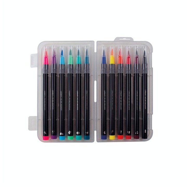 Feutres Pinceau Brush Makers 12 pcs - Legami - Rougier et Plé