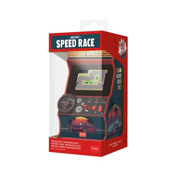 Mini Borne Arcade Speed Race 30 Jeux - Legami - Rougier et Plé