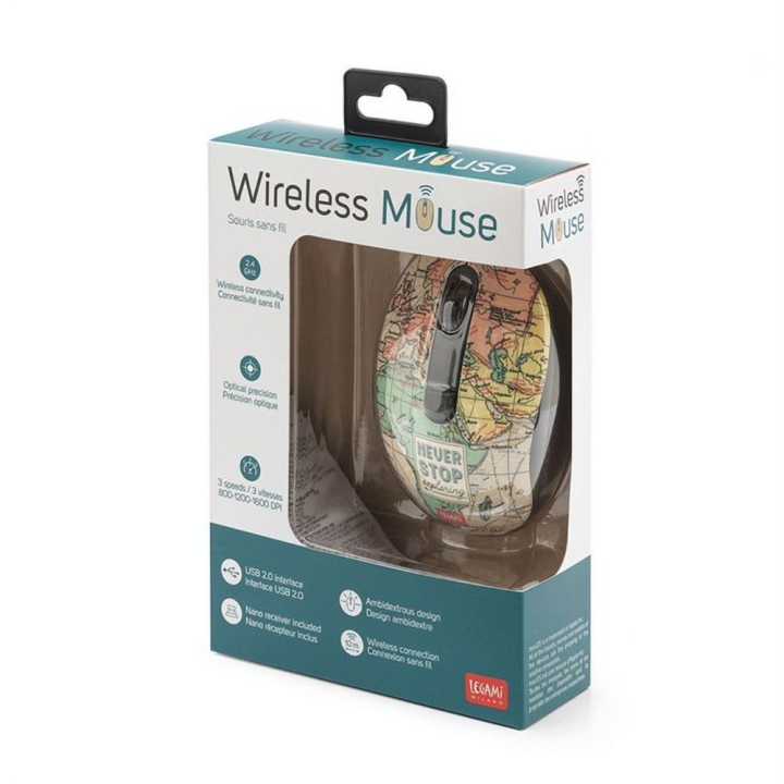 Souris Sans Fil Travel - Legami - Rougier et Plé