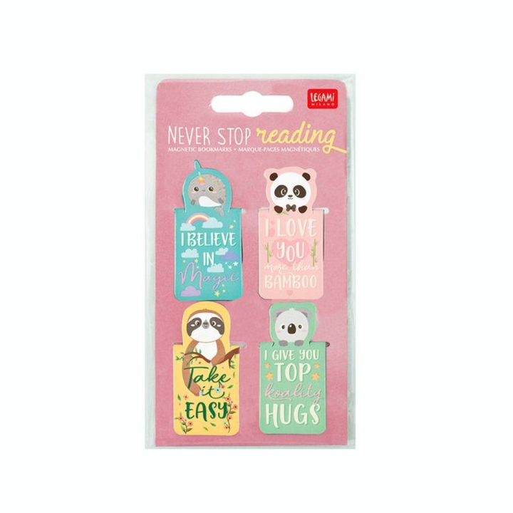 Marque-pages Magnétique 4 pcs - Legami - Rougier et Plé