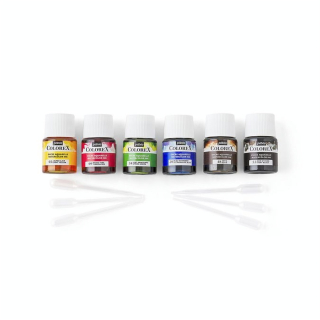 Encre aquarelle Colorex Set Essentiels 6 x 20 ml - Pébéo - Rougier et Plé