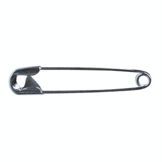 Épingle de Sûreté 0.65 x 19 mm Boîte de 50 g Couleur platine - Rayher - Rougier et Plé