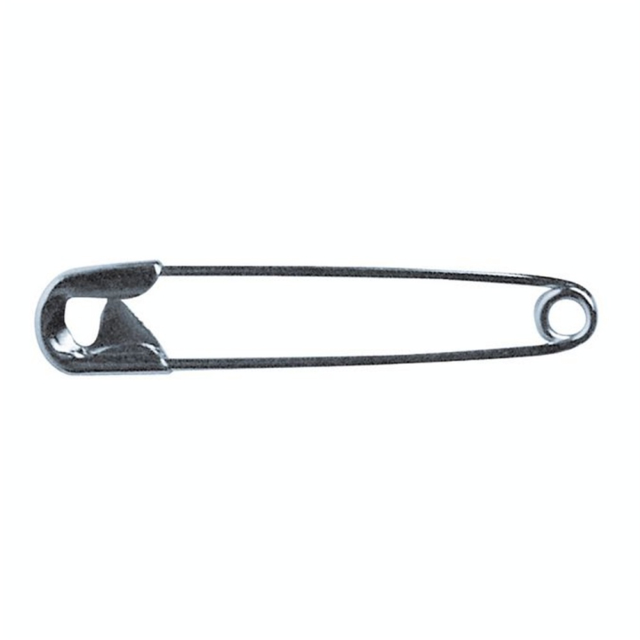 Épingle de Sûreté 0.65 x 19 mm Boîte de 50 g Couleur platine - Rayher - Rougier et Plé