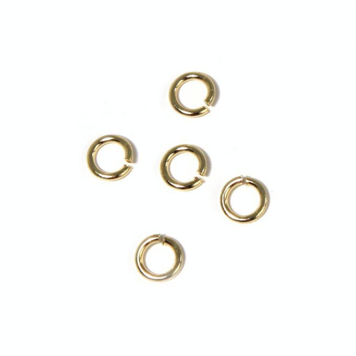 Anneau Fendu 4.6 mm 30 pcs Couleur or - Rayher - Rougier et Plé