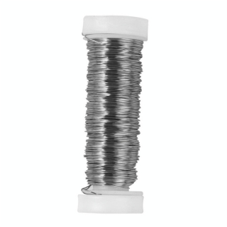 Fil à Perle ø 0.3 mm x 50 m Métal - Rayher - Rougier et Plé
