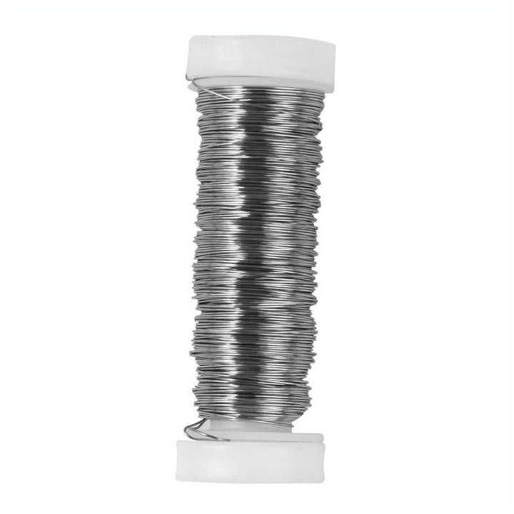 Fil à Perle ø 0.3 mm x 50 m Métal - Rayher - Rougier et Plé