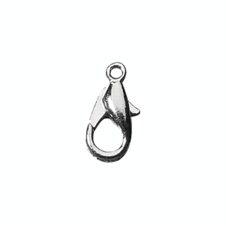 Fermoir Carabinier 13 mm Couleur platine - Rayher - Rougier et Plé