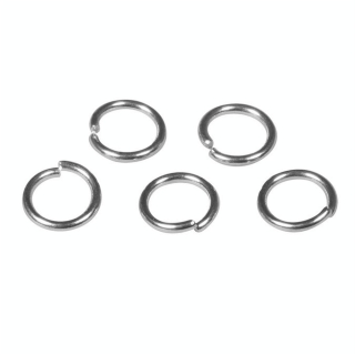 Anneau Fendu ø 7 mm Acier couleur platine 50 pcs - Rayher - Rougier et Plé