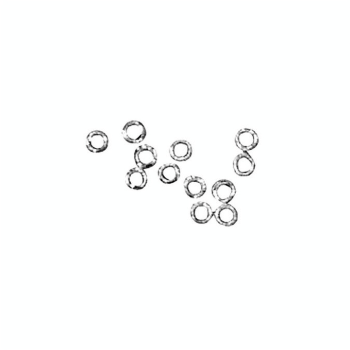 Perle à écraser ø 1.3/2.4 mm 20 pcs Couleur argent - Rayher - Rougier et Plé