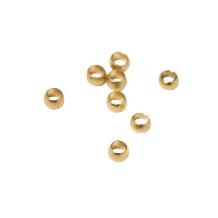 Perle à écraser ø 0.8/1.5 mm 40 pcs Couleur or - Rayher - Rougier et Plé