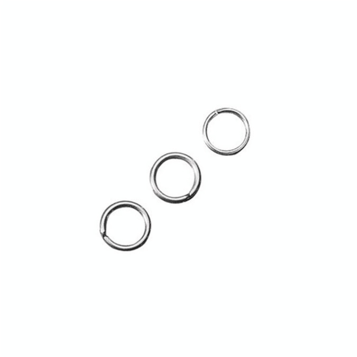 Anneau Fendu 9 mm 10 pcs Couleur platine - Rayher - Rougier et Plé