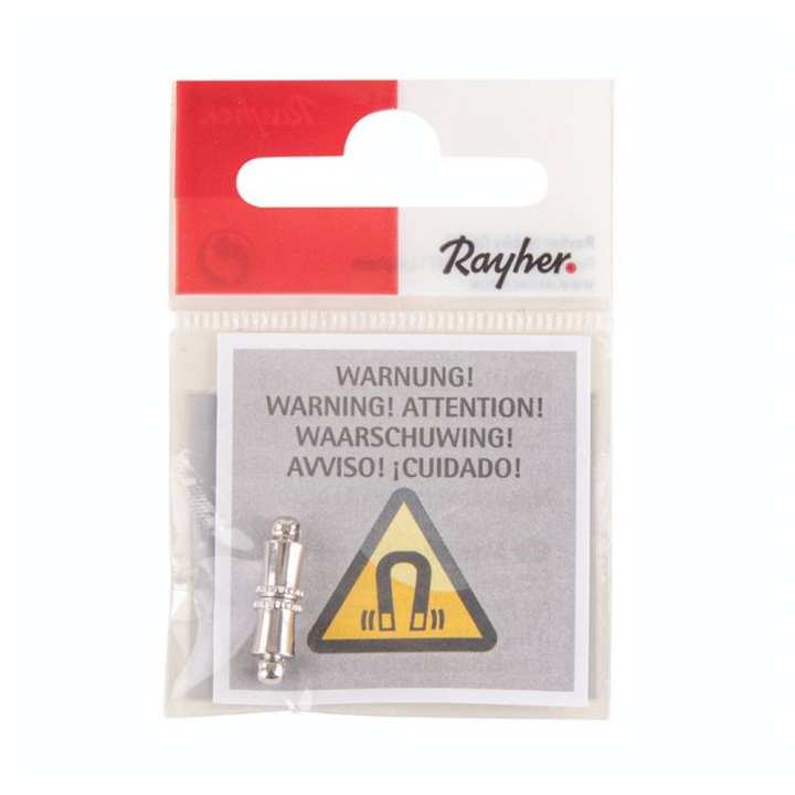 Fermoir magnétique Conique 11 mm Couleur platine - Rayher - Rougier et Plé