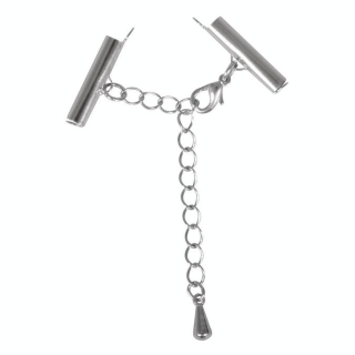 Fermoir pour Tissage 20 mm Couleur platine - Rayher - Rougier et Plé