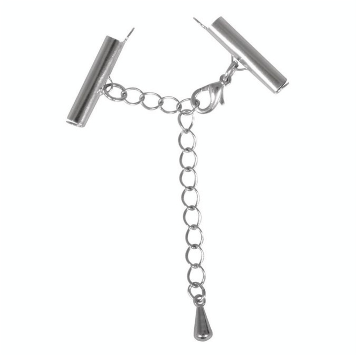 Fermoir pour Tissage 20 mm Couleur platine - Rayher - Rougier et Plé
