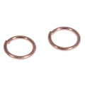 Anneau Fendu ø 7 mm Acier Couleur or Rose 30 pcs - Rayher - Rougier et Plé