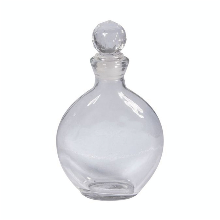 Flacon en verre Plat 9 x 3 x 11.5 cm 150 ml - Rayher - Rougier et Plé