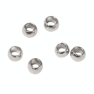 Perle à écraser ø 0.8/1.5 mm 40 pcs Couleur platine - Rayher - Rougier et Plé