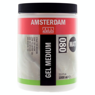 Gel Medium Acrylique 080 Mat 1 L - Amsterdam - Rougier et Plé