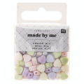 Perles Made by Me 165 pcs Cœur Pastel - Rico Design - Rougier et Plé